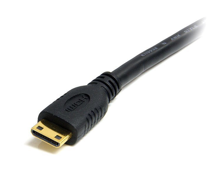 Startech Cable Hdmi A Mini Hdmi Alta Velocidad Con Ethernet 1m Negro Hdacmm1m