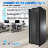 Extralink 42u 800x800 Standing Rackmount Cabinet Black