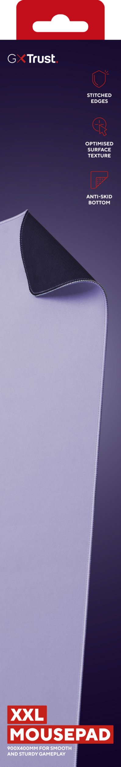 EAN 8713439256147 - Trust GXT 759P Alfombrilla de ratón para juegos Púrpura imagen 7