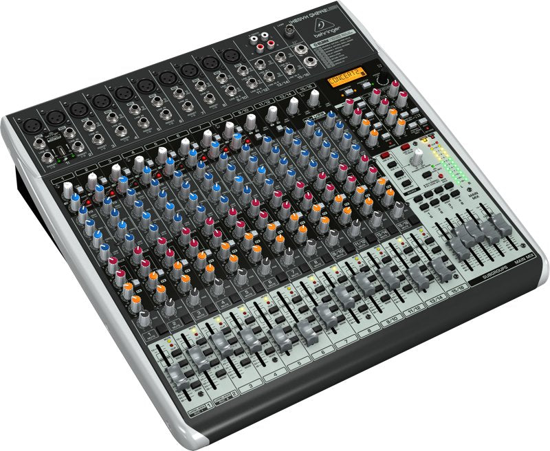 Behringer Qx2442usb Mezclador Dj 24 Canales