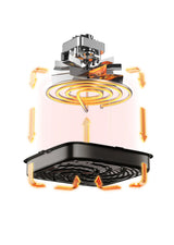 EAN 6941812785218 - Xiaomi MAF13 Sencillo 6 L Independiente 1550 W Freidora de aire caliente Blanco imagen 3