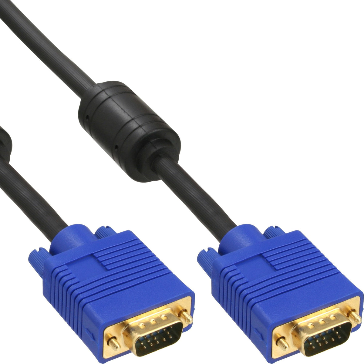 Cable Inline S-Vga Premium 15hd Macho A Macho Negro 3m