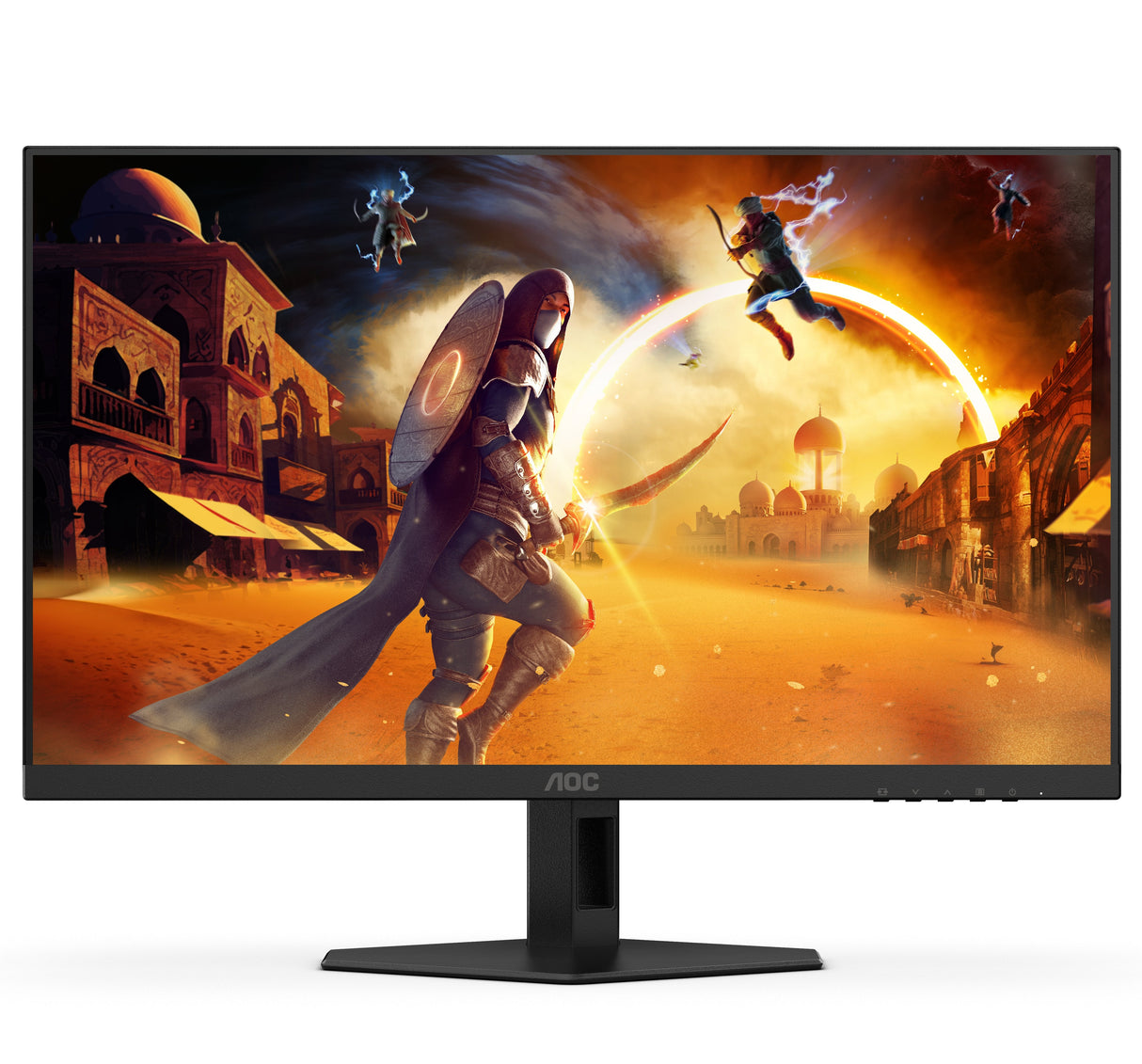Monitor Aoc 27g4xe  (27") 1920 X 1080 Pixeles Full Hd Lcd Negro, Gris