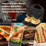Extralink Smart Life Sandwich Maker Sj-22, 750w
