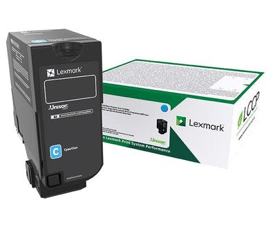 EAN 0734646645652 - Lexmark 75B20C0 cartucho de tóner 1 pieza(s) Original Cian imagen 1