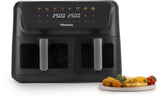EAN 3838783014481 - Hisense HAF2700DCD Doble 11 L Independiente 2700 W Freidora de aire caliente Negro imagen 10