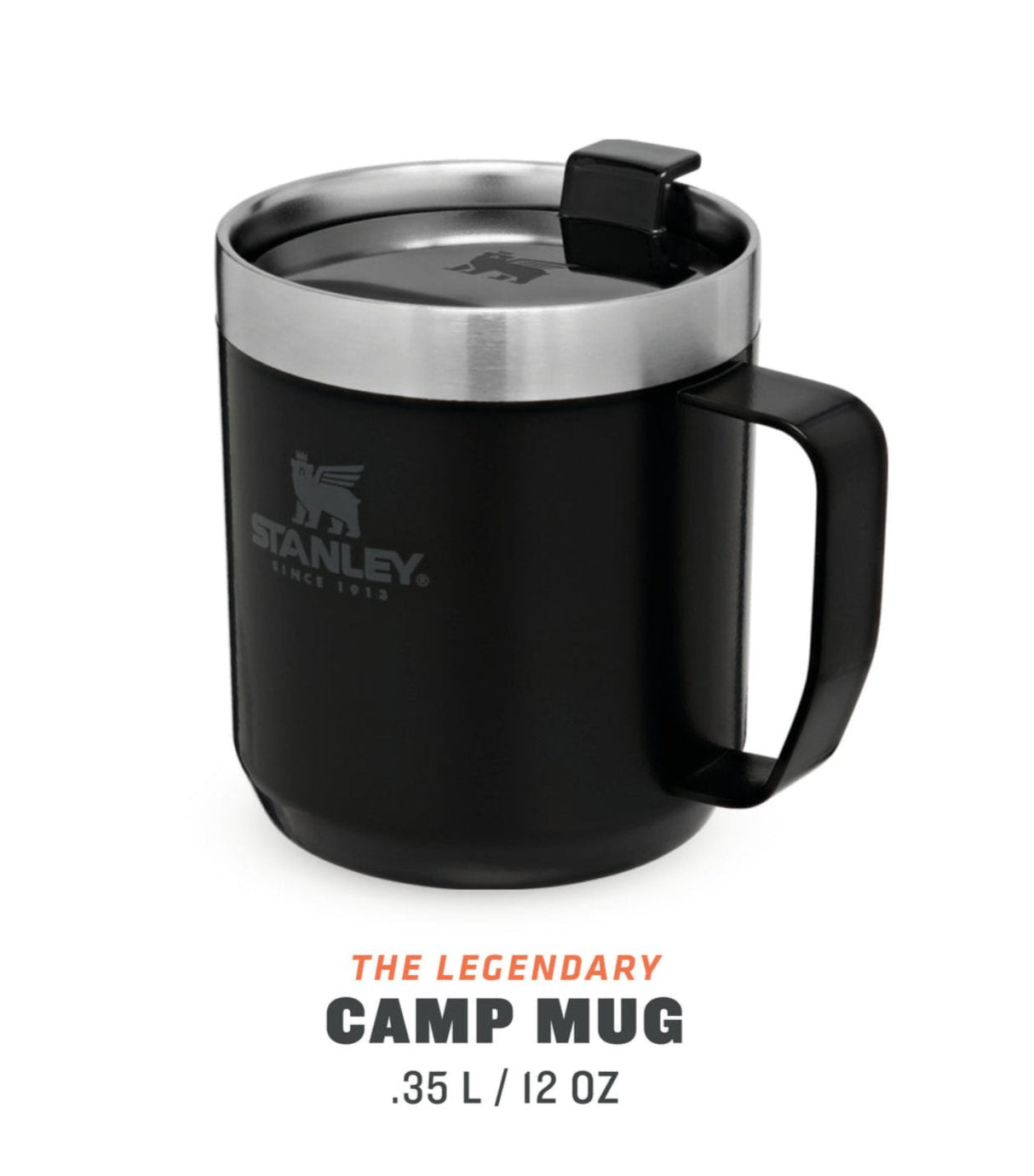 Stanley Camp Mug 0,35 L Matte Black Pebble