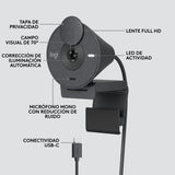 Logitech Brio 300 Cámara Web 2 Mp 1920 X 1080 Pixeles Usb-C Grafito