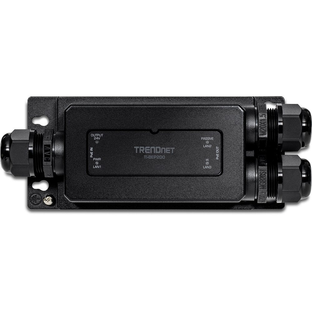 EAN 0710931162400 - Trendnet TI-BEP200 ampliador de red Transmisor y receptor de red Negro 10, 100, 1000 Mbit/s imagen 2
