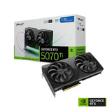 Pny Geforce Rtx 5070 Ti Slim Oc (Dlss 4, 3x Displayport, 1x Hdmi 2.1) Vcg5070t16dfsxpb1-O
