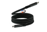 Good Connection Magnet. Usb 4.0 3x2 Usb-C Spiralk. Negro. 1m