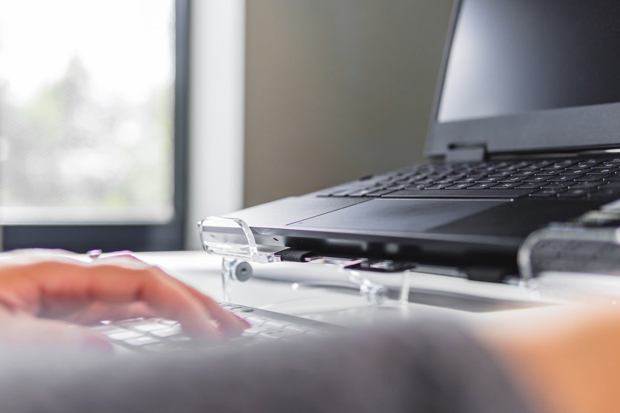 Bakkerelkhuizen Nb Soporte Q-Note 350 Plástico Gris Claro