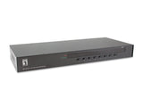 EAN 4015867229385 - LevelOne KVM-3208 interruptor KVM Montaje en rack Negro imagen 1