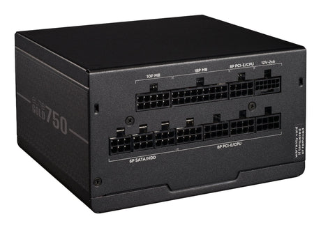 EAN 4719512162361 - Cooler Master Elite Gold 750 unidad de fuente de alimentación 750 W 24-pin ATX ATX Negro imagen 2