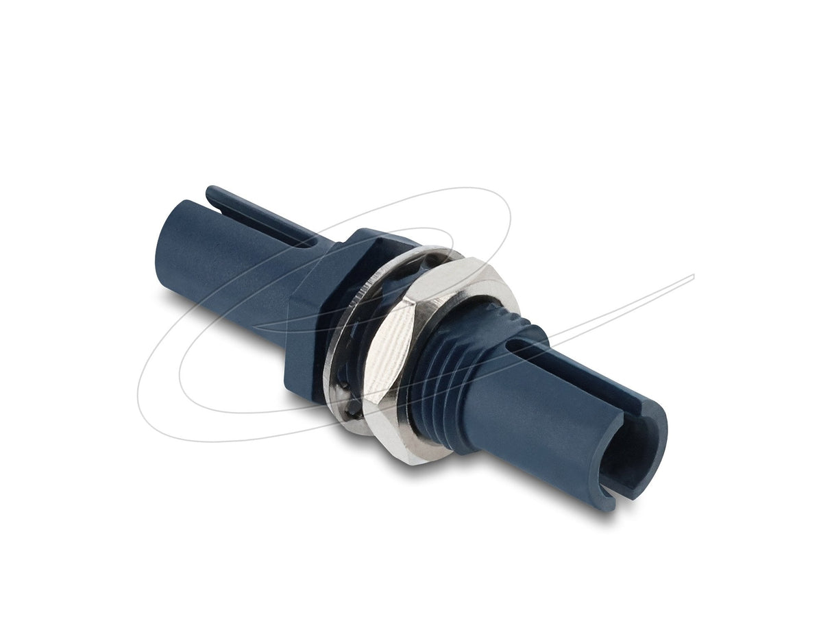 Delock Lwl Kunststoff Kupplung Hfbr 4515z Simplex Buchse Zu Simplex Buchse Zur Panelmontage Blau