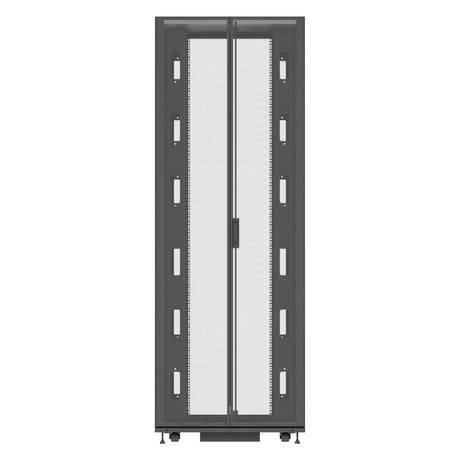 EAN 4061471035065 - Vertiv VR3357 armario rack 48U Rack o bastidor independiente Negro, Transparente imagen 3