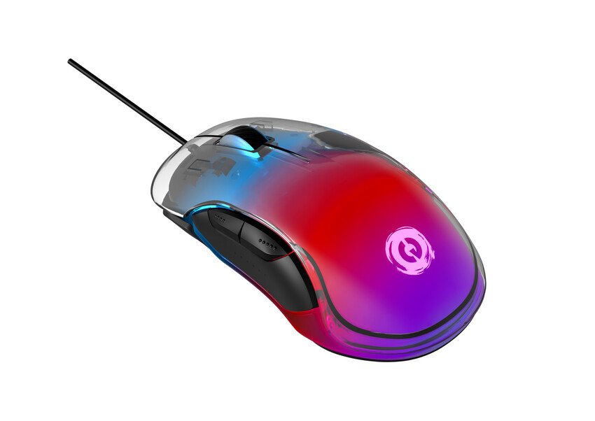 Canyon Raton Gaming Braver Gm-728 Rgb 6 Botones Transparente