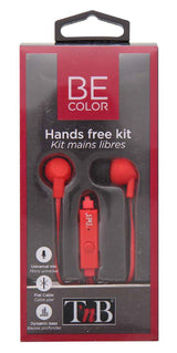 EAN 3303170079270 - T'nB ESBCRD auricular y casco Auriculares Alámbrico Dentro de oído Rojo imagen 3