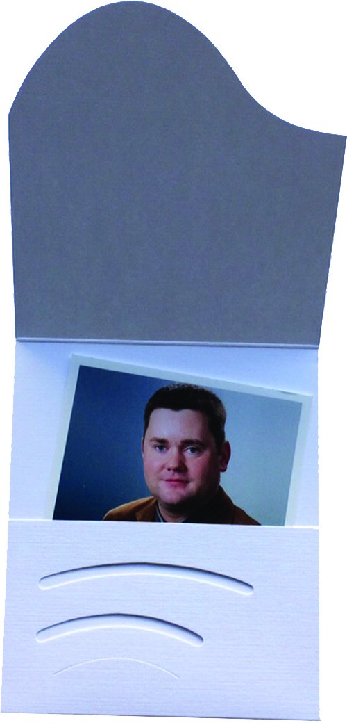 1x100 Daiber Carpetas Wave Blanco Lino 16019