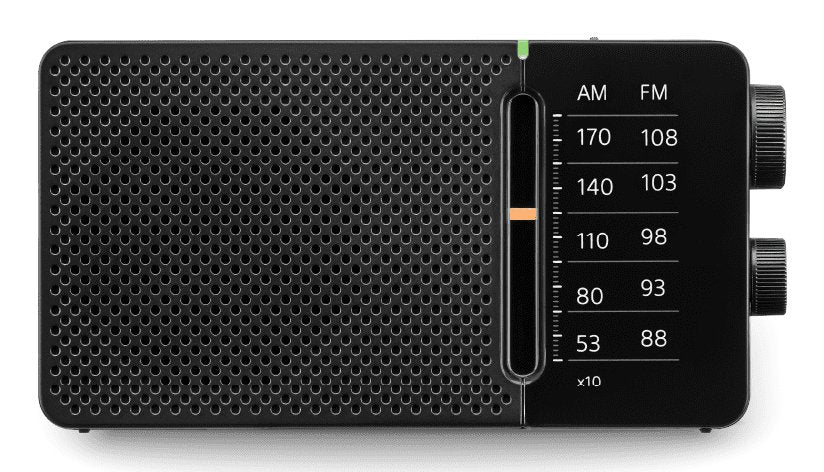 Sangean Sr-36 Negro Radio Fm/Am Altavoz Integrado Antena Telescópica Salida Auriculares