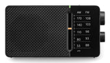 Sangean Sr-36 Negro Radio Fm/Am Altavoz Integrado Antena Telescópica Salida Auriculares