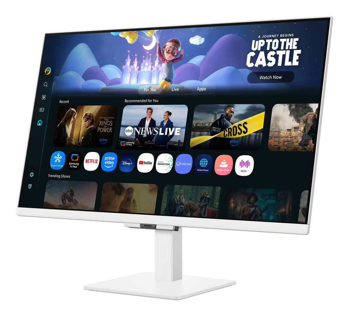 EAN 8806097418948 - Samsung M5 M50F pantalla para PC 68,6 cm (27") 1920 x 1080 Pixeles Full HD LCD Blanco imagen 8