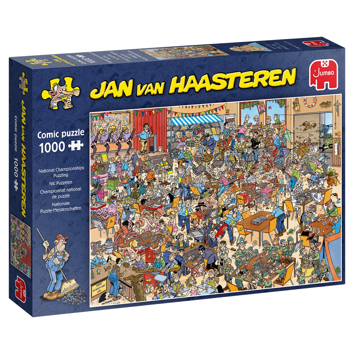 Jan Van Haasteren National Championships Puzzling 1000 Pcs Puzzle Rompecabezas 1000 Pieza(S) Cómics