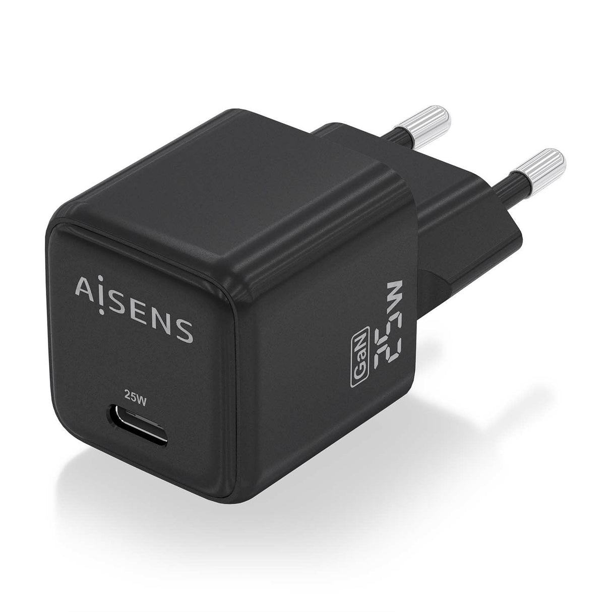 Aisens Cargador Gan 25w - 1xusb-C Pd3.0 Qc4.0 - Negro