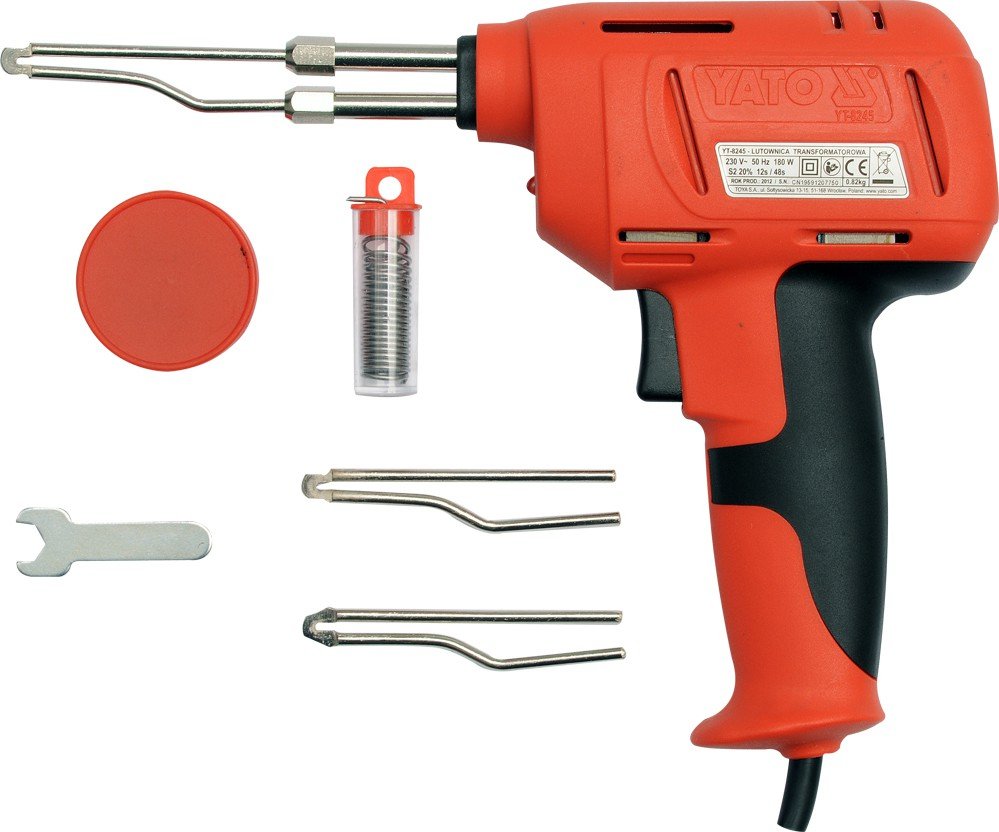 Yato Yt-8245 Soldador Pistola De Soldar 180w 400°C