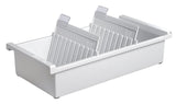 Han Karteitrog A6 Quer, Para 1300 Karten Lichtgris