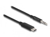 Delock Audio Stereo Cable Usb Tipo-C Macho A Klinkenmacho 3,5mm 3 Pin 1 M