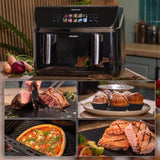 EAN 8435771921728 - Cecotec Cecofry&Grill Duoheat 10000 Doble 10 L Independiente 2800 W Freidora de aire caliente Negro imagen 8