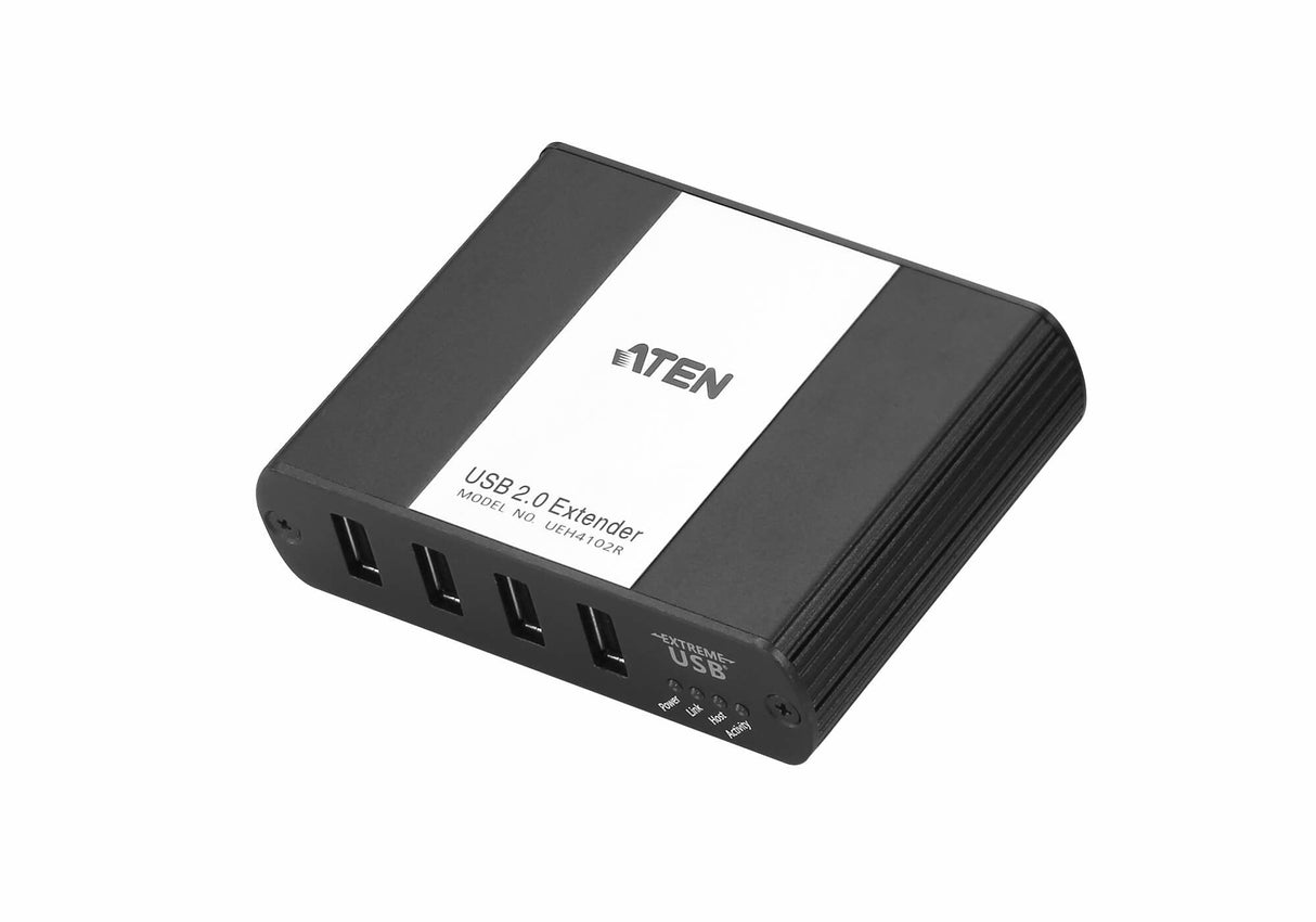 4-Port Usb 2.0 Cat 5 Extender (Lan) (Up To 200m)