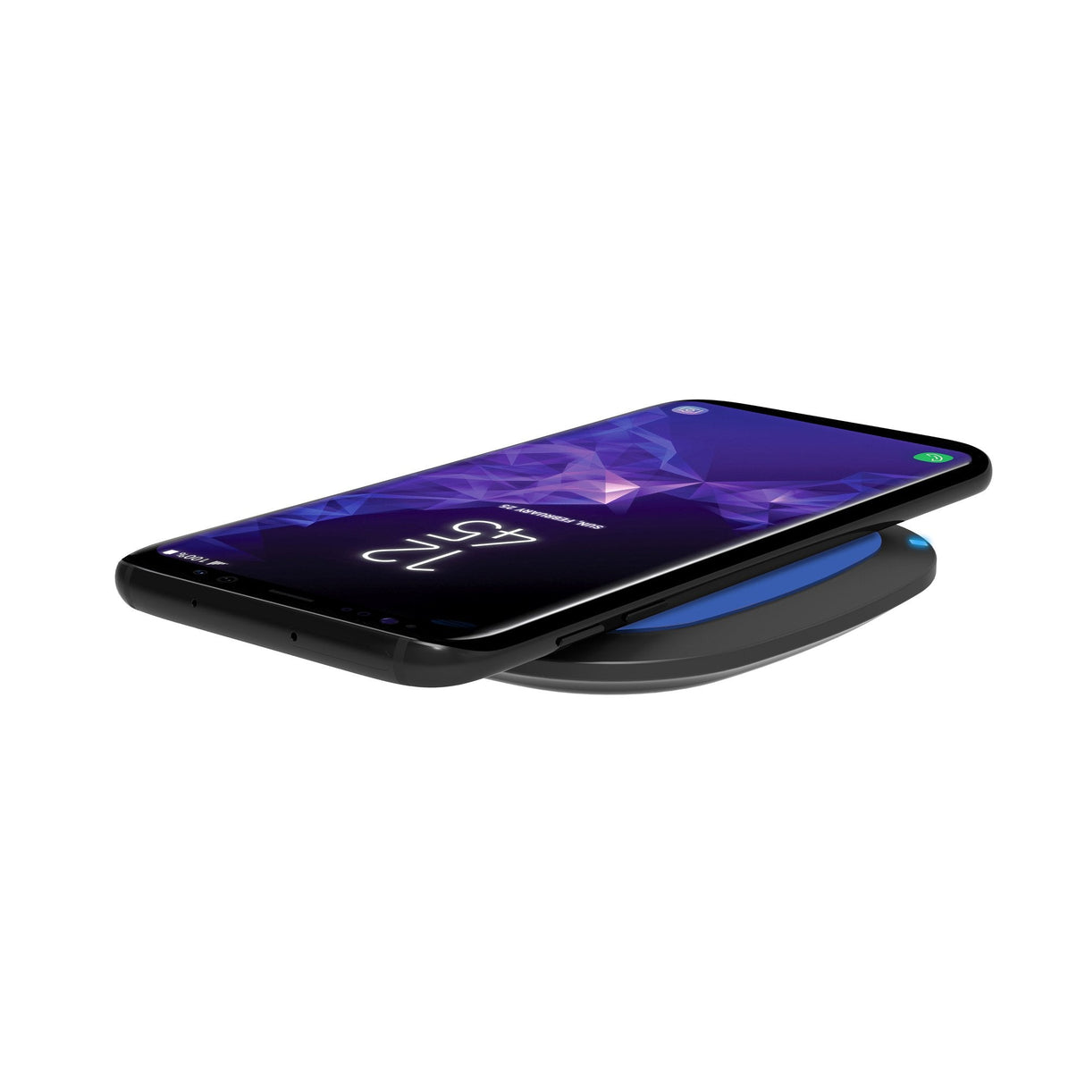 Realpower Freecharger-10 Negro/Azul, Estación De Carga Inalámbrica Qi