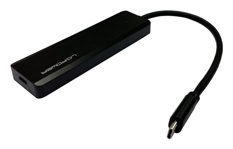 EAN 4262443280401 - LC-Power LC-HUB-U3-4-C hub de interfaz USB 3.2 Gen 2 (3.1 Gen 2) Type-A 10000 Mbit/s Negro imagen 8