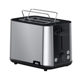 EAN 8021098002006 - Braun HT101BI-HT1510BK 8 2 rebanada(s) 900 W Negro, Acero inoxidable imagen 1