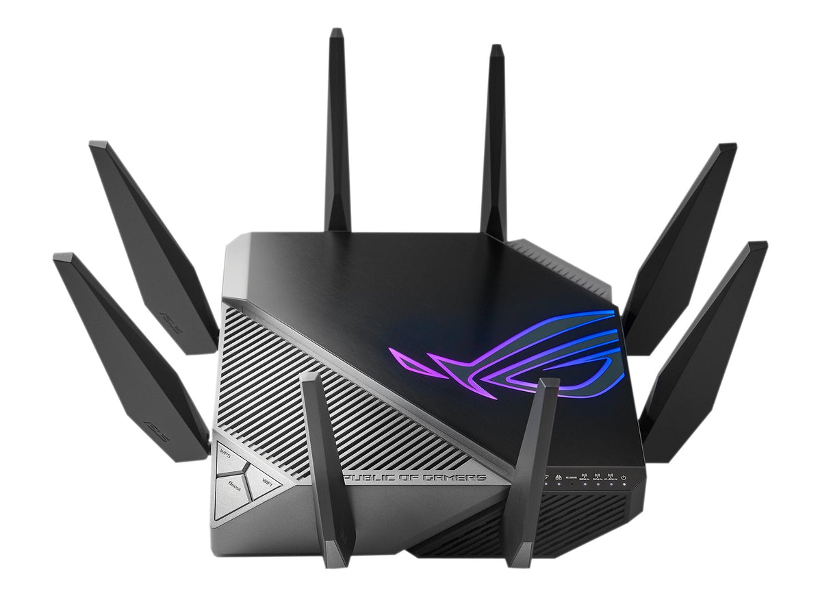 EAN 4711081137207 - ASUS GT-AXE11000 router inalámbrico Gigabit Ethernet Tribanda (2.4 GHz / 5 GHz / 6 GHz) Negro imagen 2