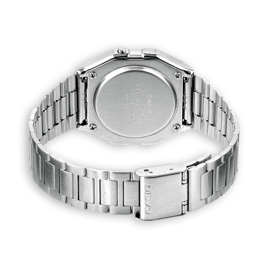 Reloj Digital Casio Vintage Iconic A158wea-1ef  37mm  Plata