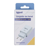 EAN 8435364318188 - iggual IGG318188 cargador de dispositivo móvil Universal Blanco Corriente alterna Interior imagen 11