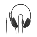 EAN 4047443471604 - Hama HS-P100 V2 Alámbrico Diadema Oficina/Centro de llamadas Negro, Plata imagen 3
