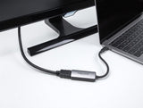 EAN 4043619642649 - DeLOCK 64264 adaptador de cable de vídeo 0,17 m USB Tipo C HDMI Negro, Gris imagen 1