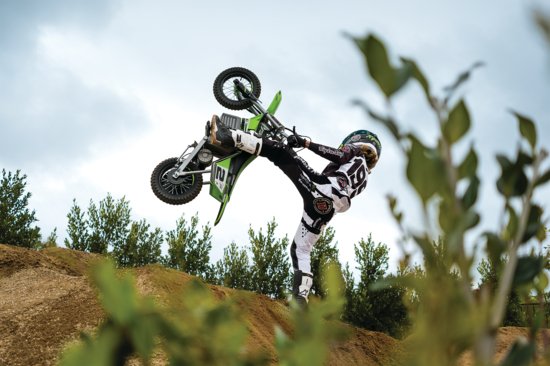 Moto Para Niños Motor Eléctrico Razor Sx350 Dirt - Verde