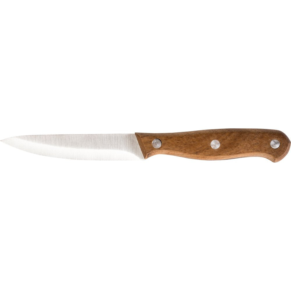 Kit 5 Cuchillos En Bloku Wood Lt2080