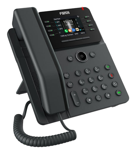 EAN 6937295605211 - Fanvil V62W teléfono IP Negro 12 líneas LCD imagen 1