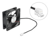 EAN 4043619672905 - DeLOCK 67290 sistema de refrigeración para ordenador Carcasa del ordenador Ventilador 8 cm Negro 1 pieza( imagen 3