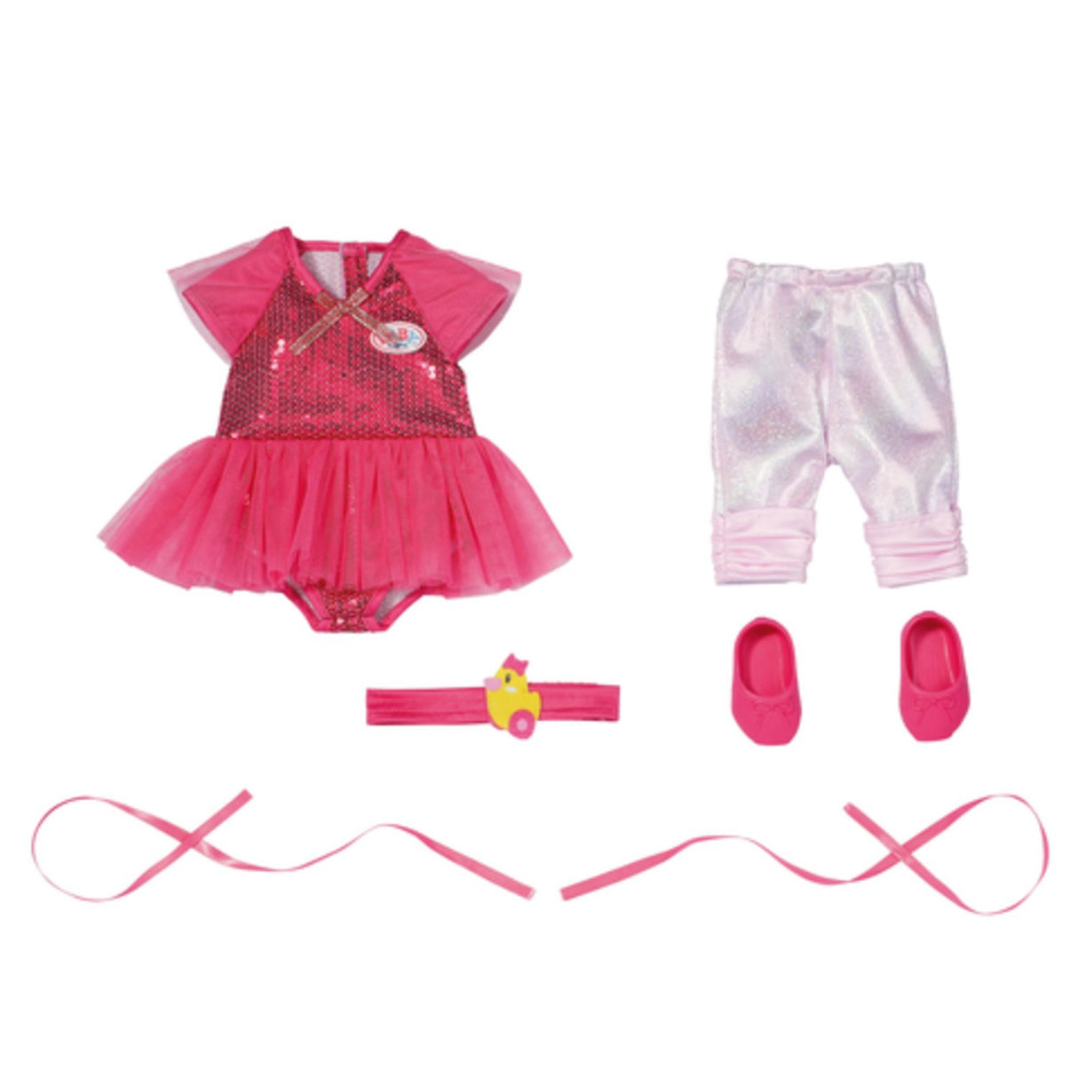 EAN 4001167834176 - Zapf BABY born Deluxe Ballerina 43cm Juego de ropita para muñeca imagen 1