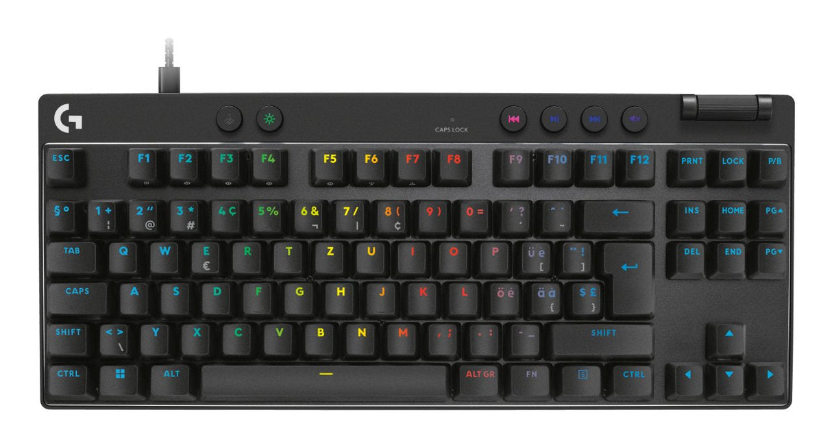 Logitech G Pro X Rapid - Teclado - Tkl - Retroiluminado