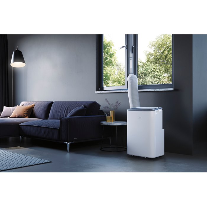 EAN 7332543587681 - AEG ChillFlexPro AXP26U338CW aire acondicionado portátil 64 dB Negro, Plata, Blanco imagen 4