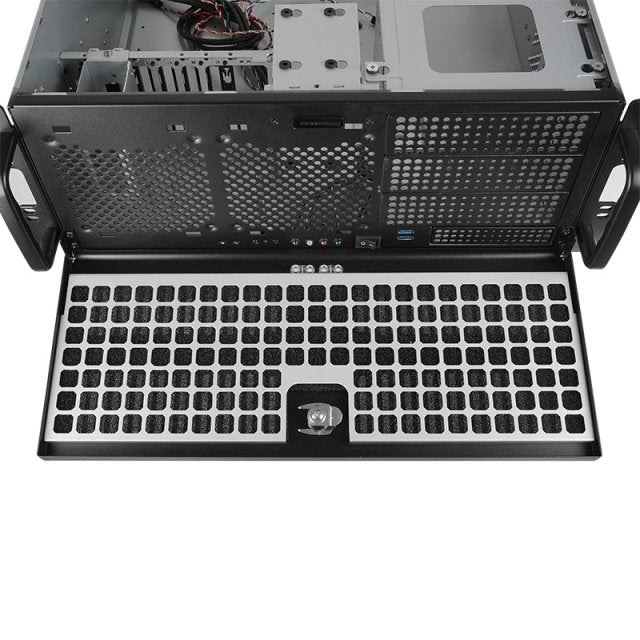 Chieftec Unc-409s-B-Op, Servidor De Vivienda Negro