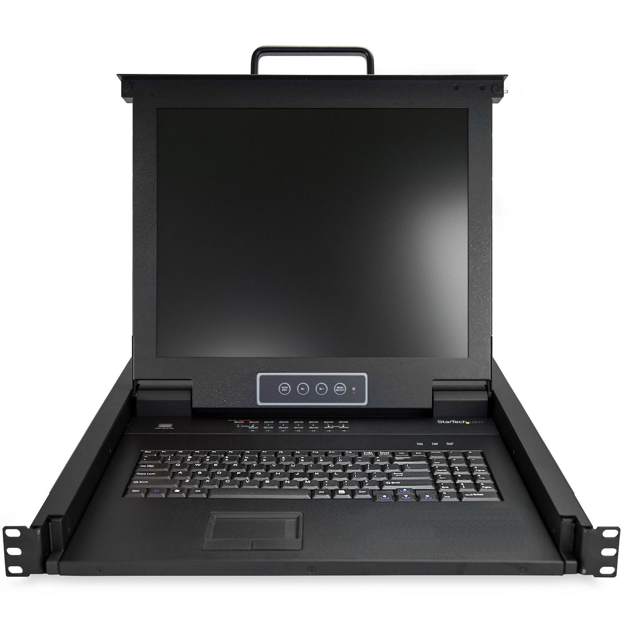 EAN 65030872546 - StarTech.com RKCONS1716K consola de rack 43,2 cm (17") 1280 x 1024 Pixeles Acero Negro imagen 3